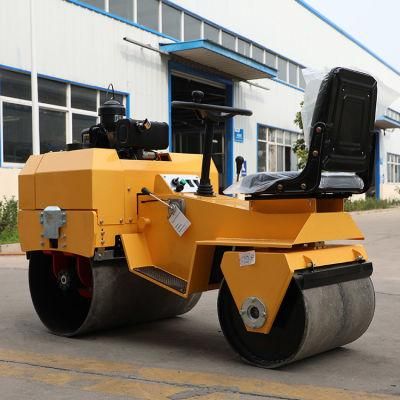 0.7 Ton Double Drum Vibratory Road Roller with High Quality