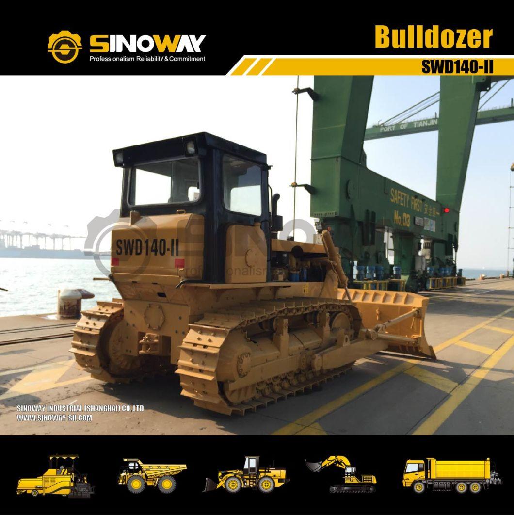 140HP Bulldozer Swd140-II Crawler Tractor Bulldozer for Sale