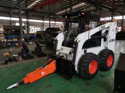 New Ltmg Mini Track Steer Skid Loader with Attachment CE