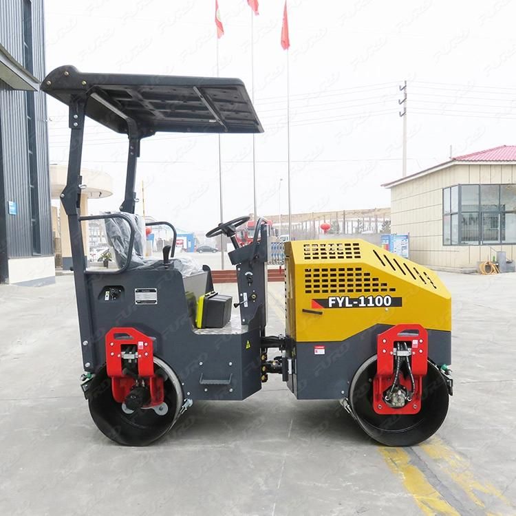 Excellent Durability 2.5 Ton Double Drum Roller Vibratory Asphalt Road Roller