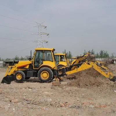 Nice Working Ztw30-25 Skid Steer Wheel Backhoe Loader