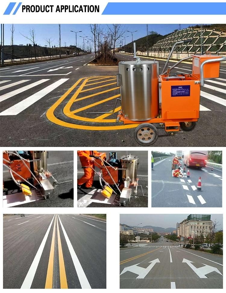 Straight Line Thermoplastic Cold Paint Field Line Maker Factory