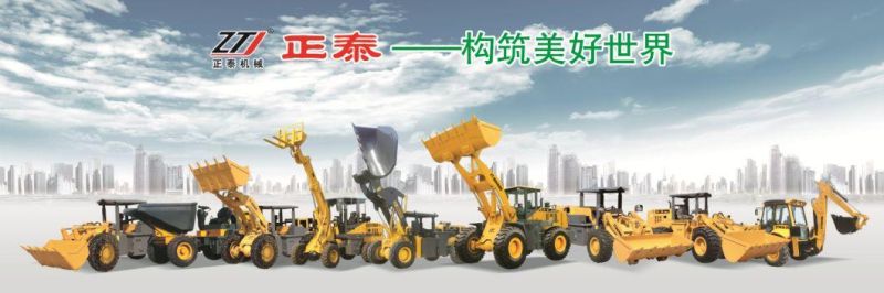 Compact Small Wheel Loader Earth Moving Machinery Auto Agricultural Loader with Bucket