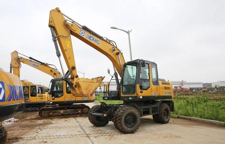 China XCMG Wheel Excavator Xe150wb 15 Tons Hydraulic Excavator Machine Price (more models for sale)