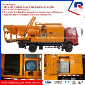 Pully Manufacture Mobile Concrete Mixing Pump Truck (JBC40-L1)