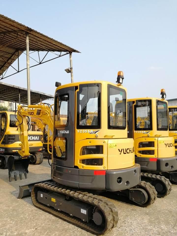 Yuchai Mini 4ton Yc35 Small Hydraulic Crawler Excavators Price
