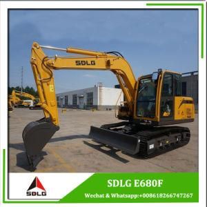 Sdlg 8t E680f Compact Crawler Hydraulic Excavator for Sale