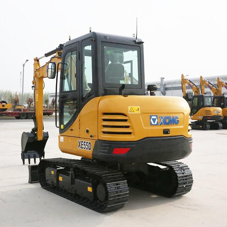 XCMG Xe55D 5 Ton Small Crawler Excavator for Sale