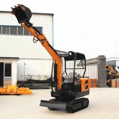 1.5 Ton Small Cheap Hydraulic Household Crawler Mini Excavators