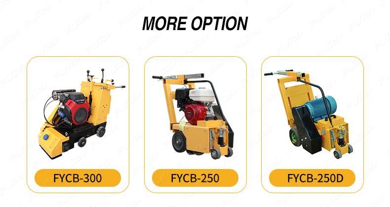 Self Propelled Asphalt Small Road Milling Machine Removing Road Paint with Good Price