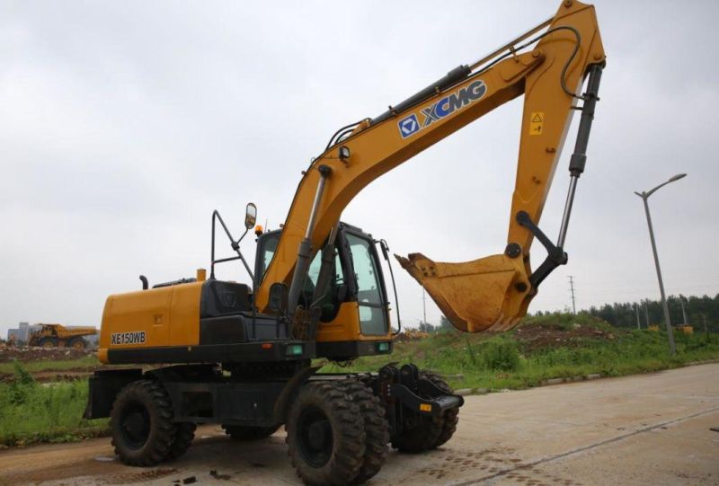 CE Certificate Approved Xe150wb 15 Ton Hydraulic Wheel Excavator for Sale