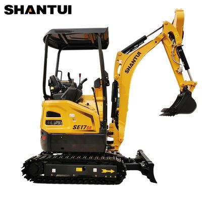 Best Sales 1.8t Se17sr Shantui Mini Excavator Price with CE