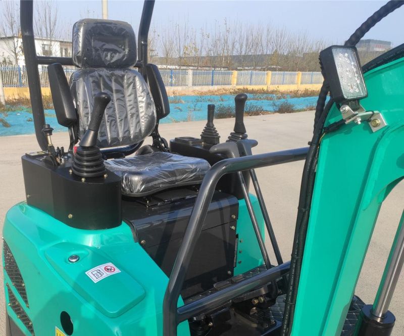 Earthmoving Machinery 1.8ton Mini Excavator with Beautiful Blue Colour