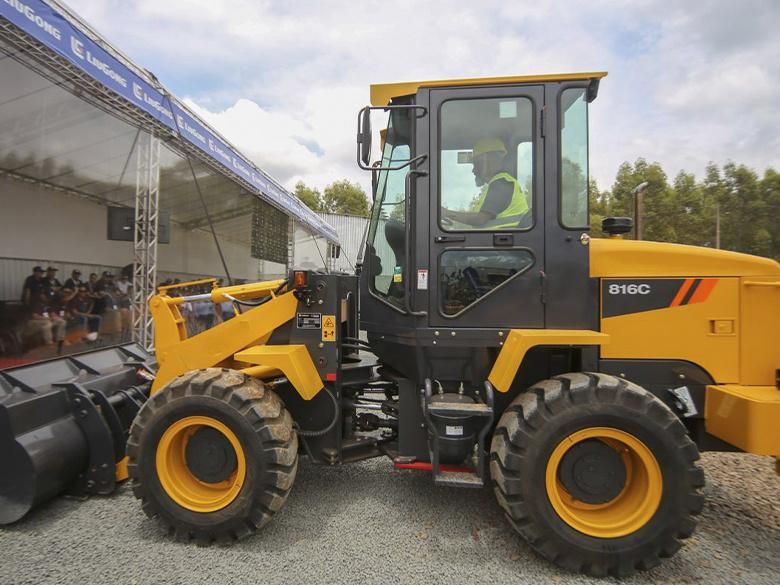 China Loader Machine 5 Ton Big Mining Wheel Loader with Engine Clg856h