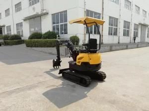 1600kg Engineering Hydraulic Mini Excavator with Ce