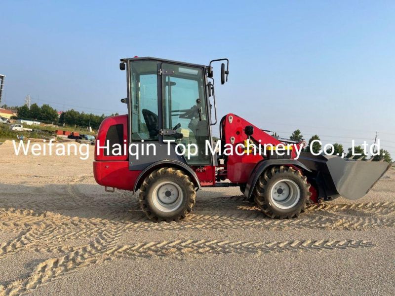 Professional New Designed Mini Wheel Loader (HQ260) with CE, Yanmar Engine