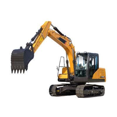 Used Cheap Chinese Brand A/C Cabin Mini Wheel Excavator Hydraulic Sy135c Excavator Machine