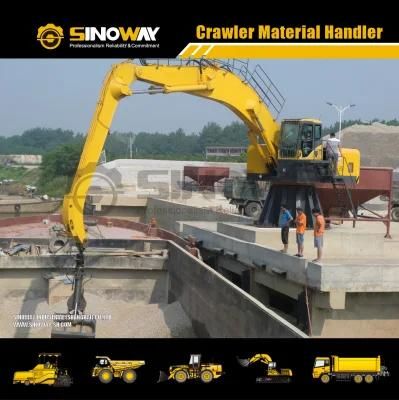 Material Handling Equipment 42ton Lifting Magnet Excavator with Good Price
