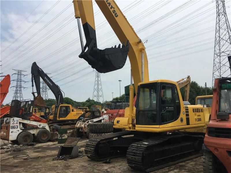 20 Ton Crawler Track Japan Excavators PC200-6 Used PC200-7 PC210-7 PC120 PC130 PC220-8 Excavadora Usada Excavatrice Pelle Producto Used Small Excavator Sale