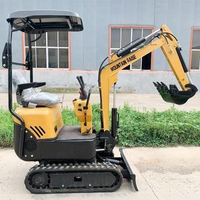 CE Approved Euro5 08 1 Ton Mini Excavator for Farm