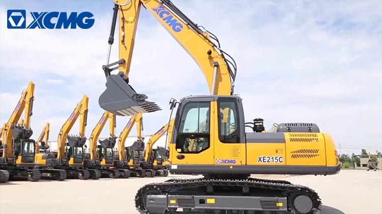 XCMG China Cheap 21 Ton Hydraulic Crawler Excavator Xe215c for Sale