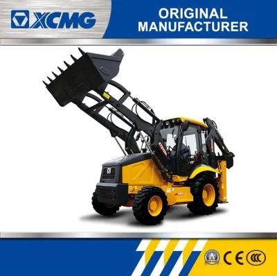 XCMG Official Xc870HK 4X4 Small Tractor Excavator Wheel Backhoe Loader with CE for Sale