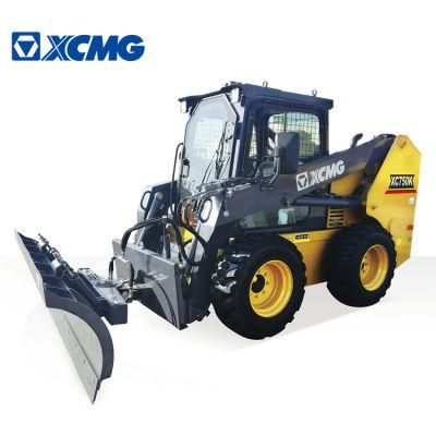 XCMG Xc750K 1 Ton Chinese Mini Skid Steer Loader with Attachment