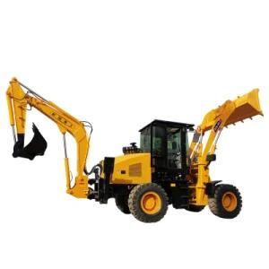 Compact Tractor with Front Loading and Backhoe Diggerpower (W) 37 Kw