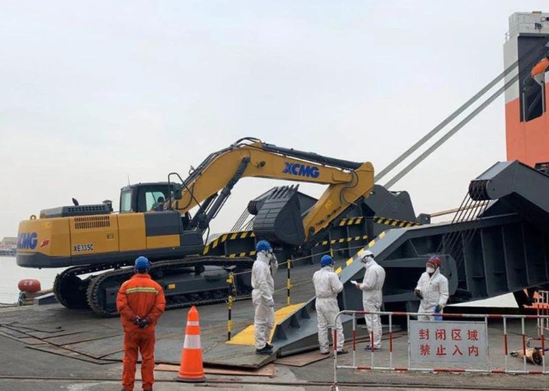 XCMG Excavator Xe335c 190kw 30 Ton Hydraulic Crawler Excavator Machine with 1.6m3 Bucket