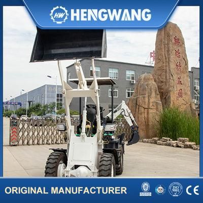 Mini Excavator Loader with 0.4cbm Loader Bucket