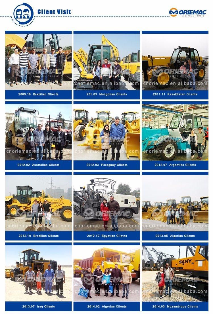 Soil Removal Equipment 15 Ton Mini Motor Grader Sem919 190HP Small Road Grader for Sale