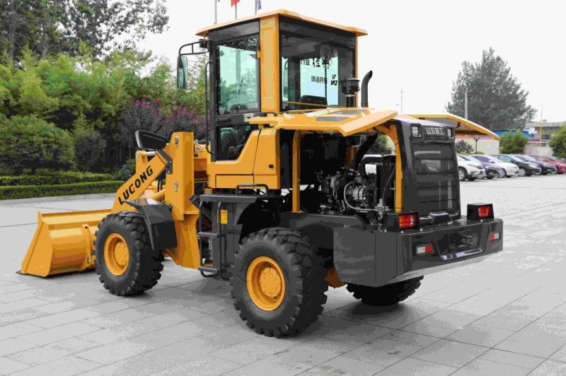 Lugong Brand High Quility Compact Wheel Loader for 1-2.5 Ton