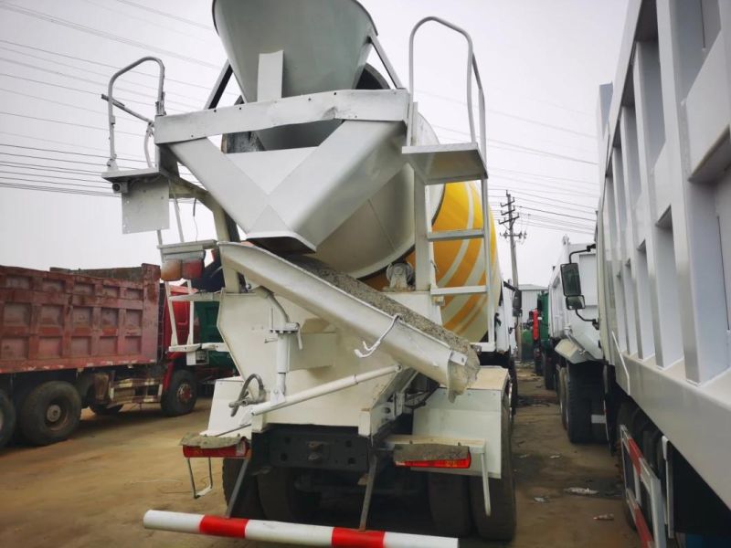 China Construction Machinery Shantui Brand Portable Self Loading Mini Used Concrete Truck Mixer Used Tanker Truck for Sale