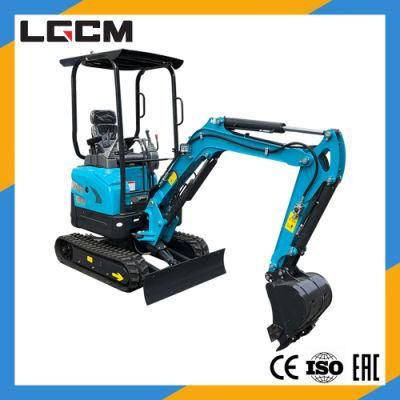 Lgcm Diesel Machine Hydraulic Crawler Mini Excavator for Sale