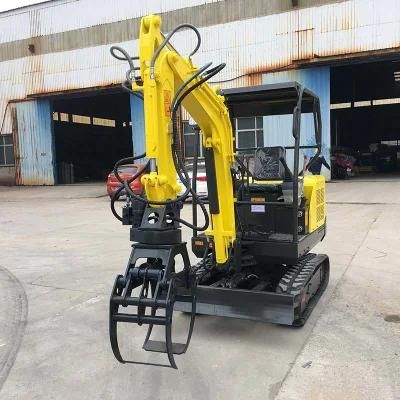 Cheap Price Small Excavator New Diesel Japan Engine Excavator Mini Digger 2.5t China with Grapple