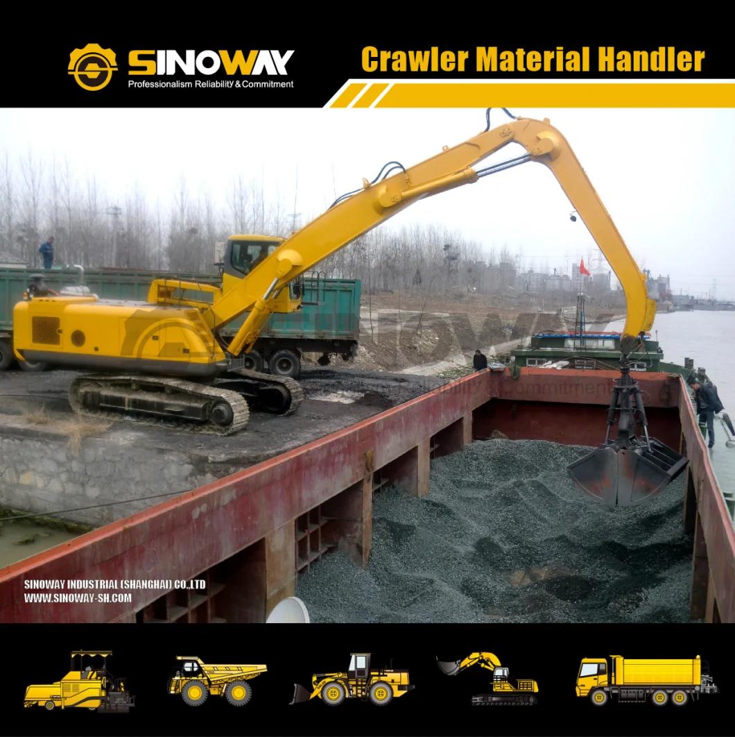 Crawler Material Grabbing Handler with Good Price