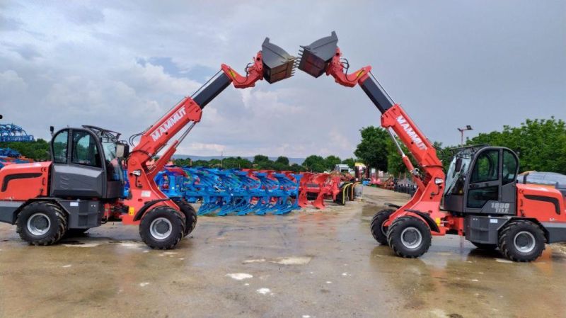 Mammut New Mini/Small Front End Telescopic/Telehandler Boom Wheel Loader T2500 (1.6ton 2.5ton 3ton) Used in Agriculture/Construction/Mining