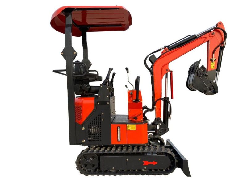 Rdt-11b 1.1 Ton High Performance Easy Operation Mini Digger Excavator 0.6ton 0.8ton 1ton 1.2 Ton