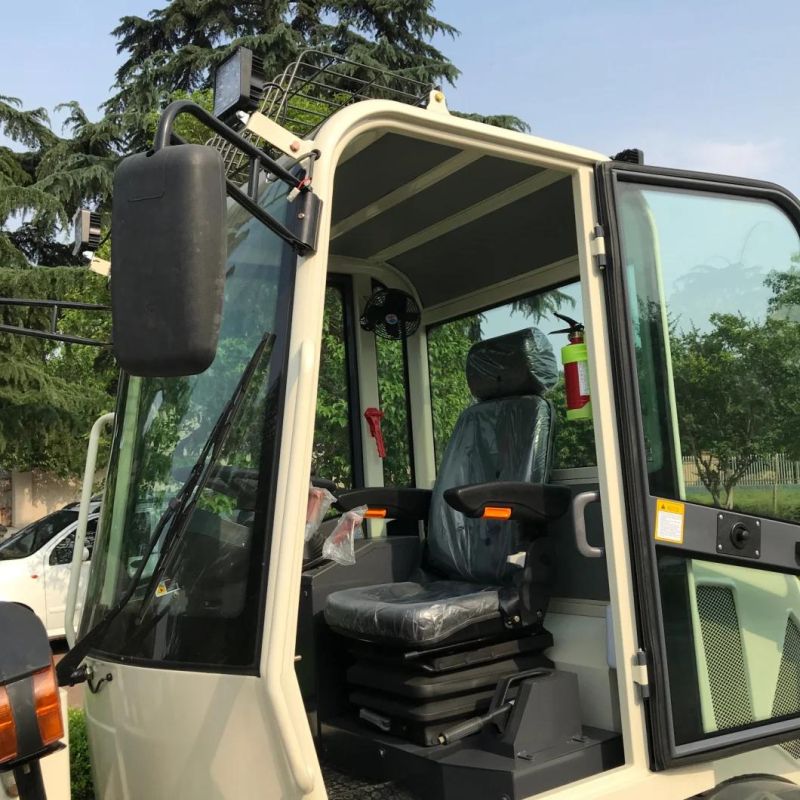 0.8 Ton Mini Front Wheel Loader with Optional Multi-Function Machine Tools