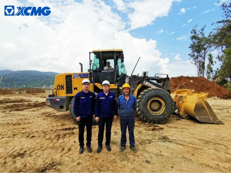 XCMG Official China Top Brand Hydraulic Small 3 Ton 5 Ton Front End Wheel Loader Lw300fn Lw500fn with Spare Parts List Price for Sale