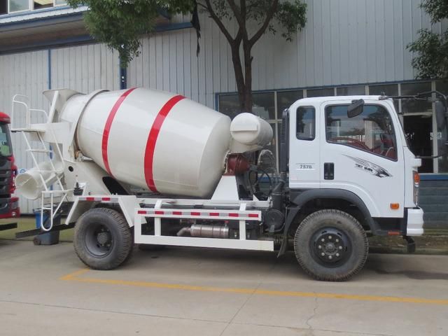 6m3 Concrete Mixer Truck G06zz with Spare Parts