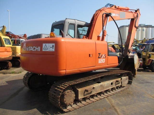 12 Ton Hitachi Zx120 Excavadora Usada Excavatrice Pelle Second Hand Used Hydraulic Crawler Excavator Mining Construction Machinery Equipment Excavators Vender