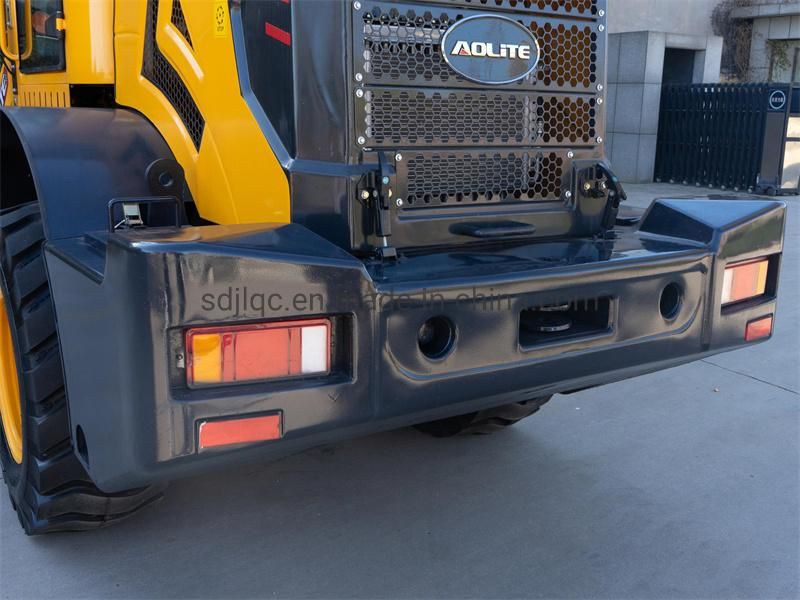 2022 Hot Sale 1cube 5000kg Diesel Engine Big Wheel Loader
