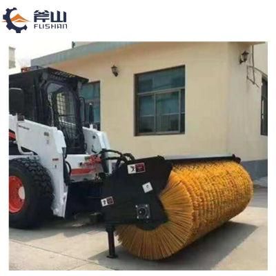 Hydraulic Angle Broom Sweeper for Skidsteets