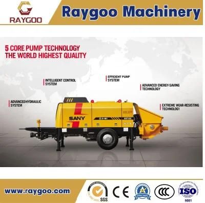 Sy Hbt6013c-5 85m3/H Construction Equipment Electric Concrete Trailer Pump for Sale Price