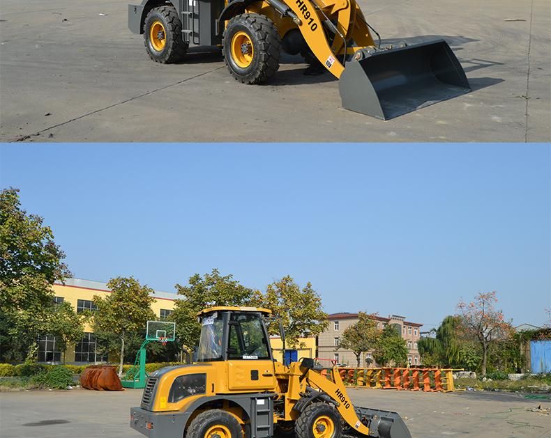 Hydraulic Wheel Front End Bucket Articulated Loader