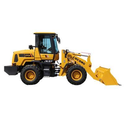 2tons 1 Cubic 76kw Small Front End Wheel Loader with CE