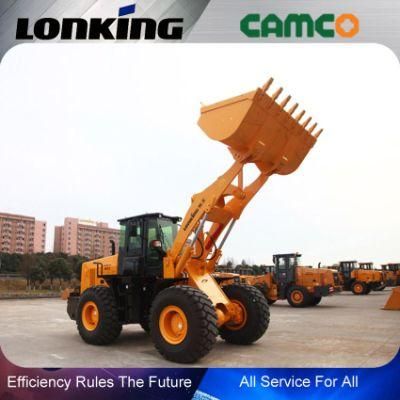 Lonking Construction Equipment Telescopic Large 5t 6t Wheel Loader Cdm856 Zl50 Cdm860 Cdm 833 Electric Front Loader for Sale