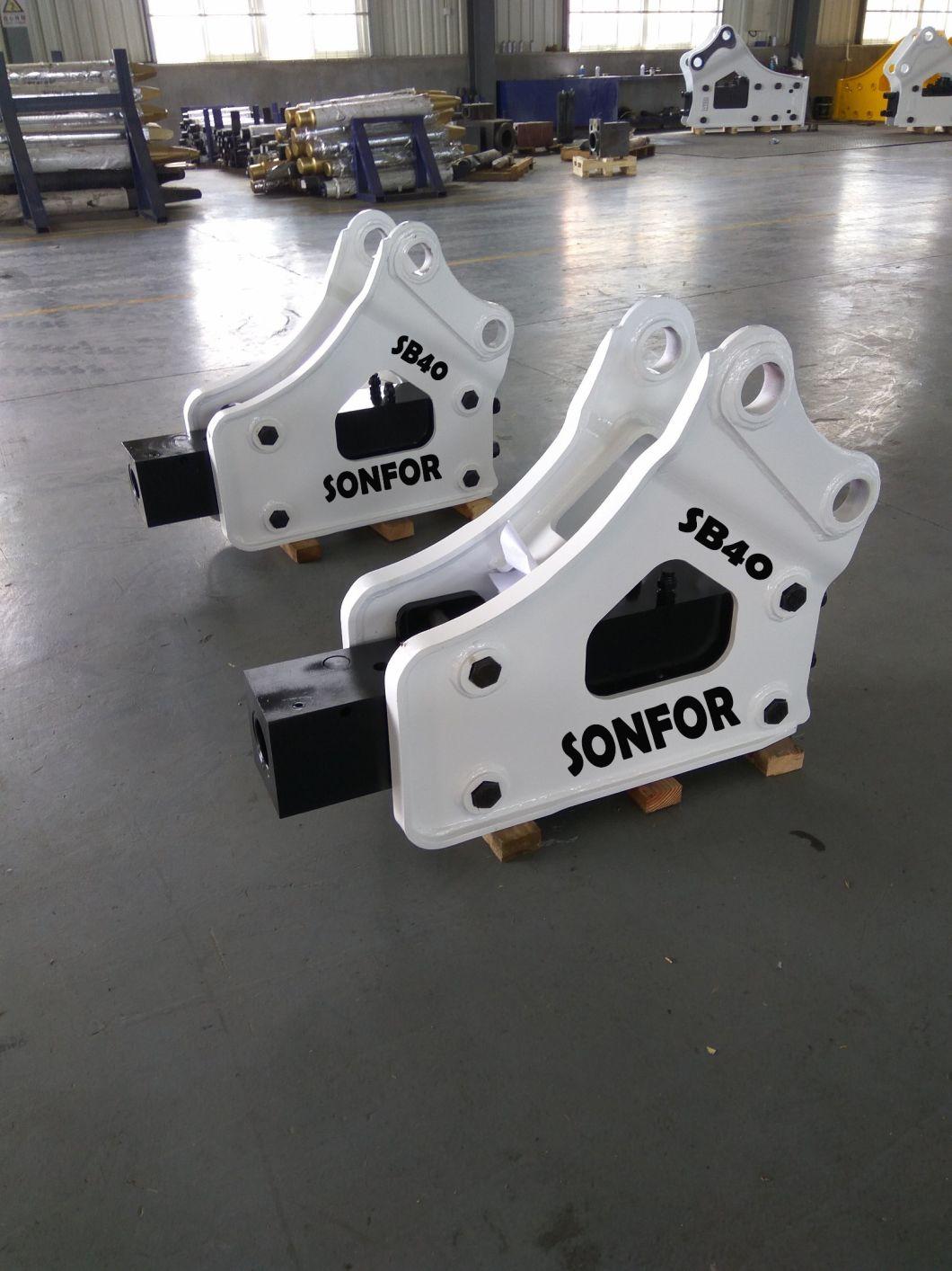 Top Quality Side Type Hydraulic Rock Breaker for 4 Ton 5 Ton 6 Ton 7 Ton Excavator