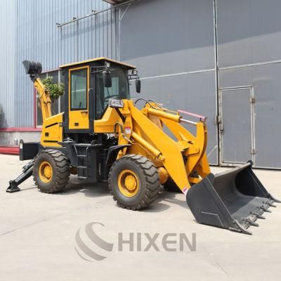Mini/Small/Compact Used Wheel Backhoe Loader Price for Sale